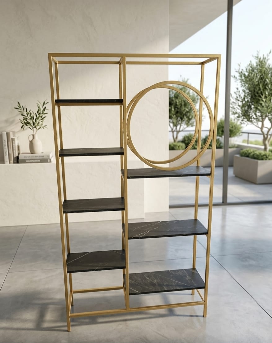 Circular Display Bookshelf