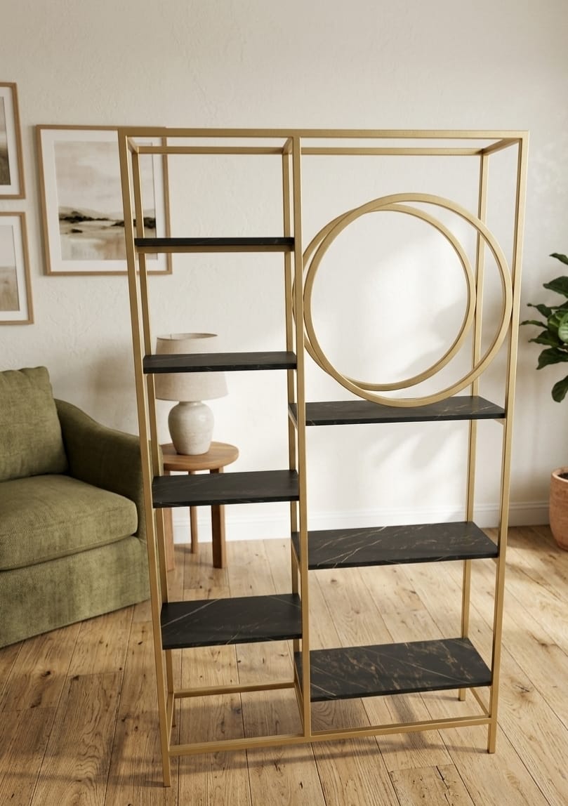 Circular Display Bookshelf hover